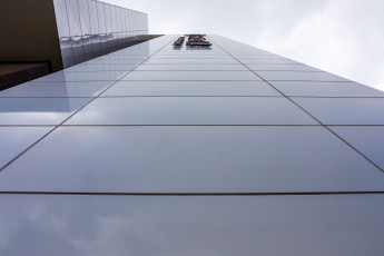 TECO supplied vitreous enamel curtain wall panels to Plastics Industry Development Center Project