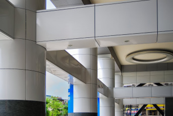 TECO Supplied Vitreous Enamel Cladding Panels to Banqiao Residential Building Project