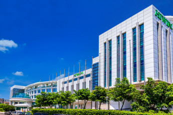 TECO Supplied Enamel Exterior Wall Cladding Panel to HIWIN Mikrosystem Corp., Project