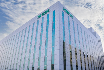 TECO Supplied Enamel Facade Panels to HIWIN Technologies Corp. Project