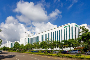 TECO Supplied Enamel Facade Panels to HIWIN Technologies Corp. Project