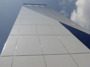 TECO琺瑯帷幕外牆安裝於川田工業株式會社總部