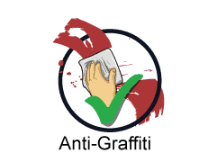 Enamel Panel is Anti-Graffiti