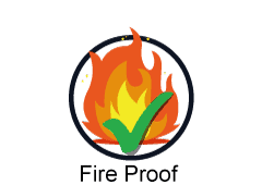 Enamel Panel is Fire Proof